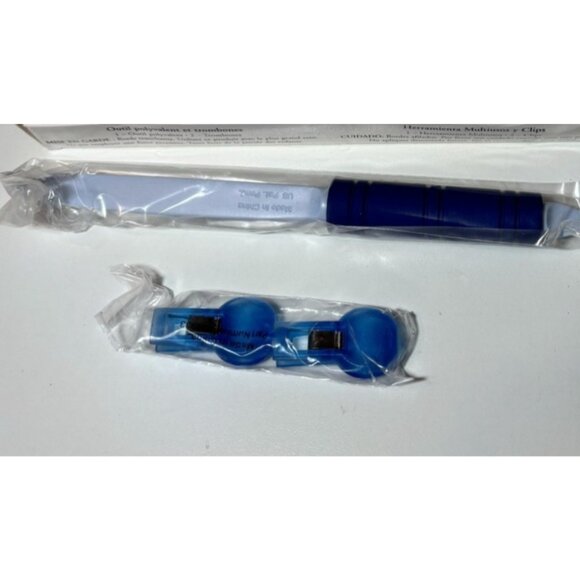 Creative Memories Multi-Purpose Scrapbooking Tool and 2 Clips New in Box - Picture 3 of 3